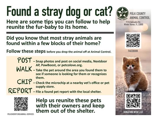 Found Pet graphic 2026