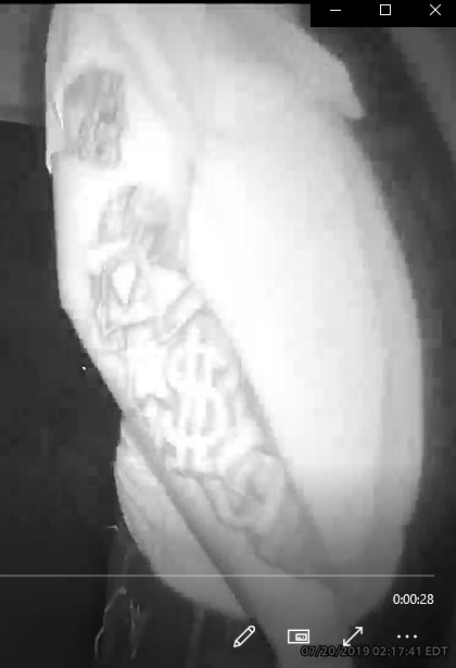 Eaton Ave suspect tattoos