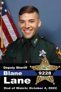 Deputy Lane end of watch